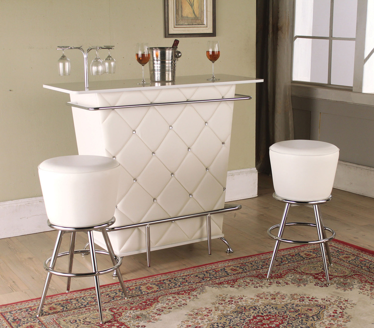 Tashara Bar and Stool Set