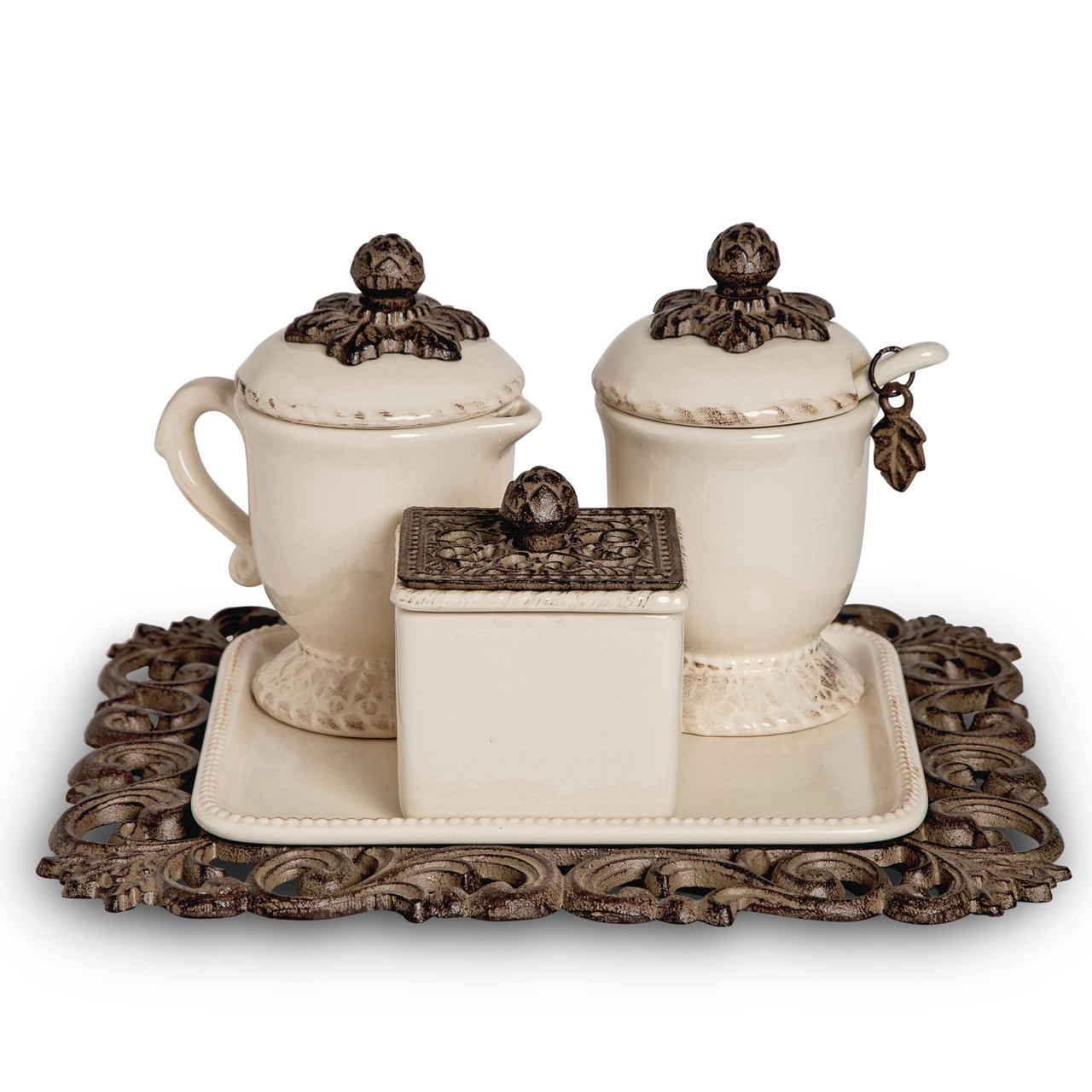 GG Acanthus Leaf collection Coffee Container Set