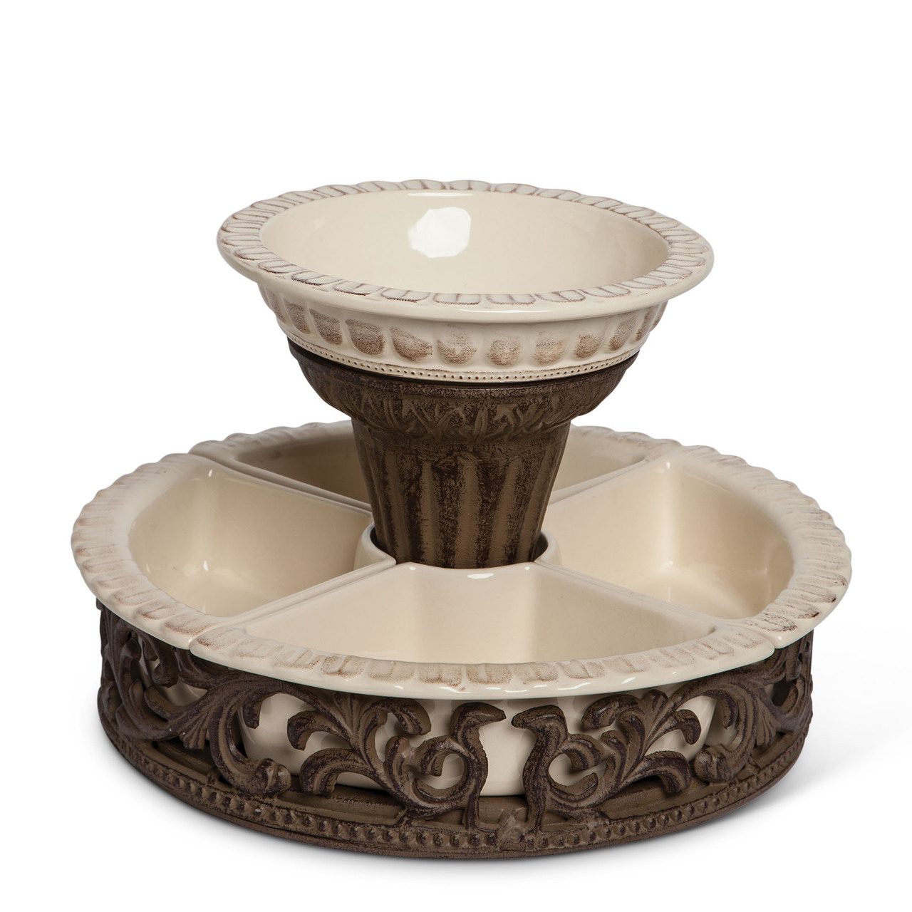 GG Acanthus Leaf Collection Crudite Set